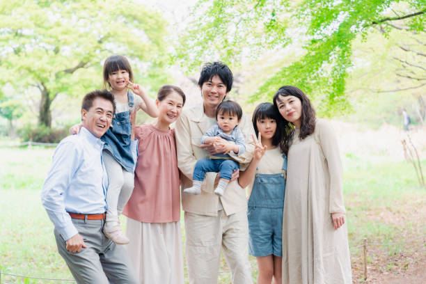 istock A three-generation family living happily with smiles on their faces 1494443068