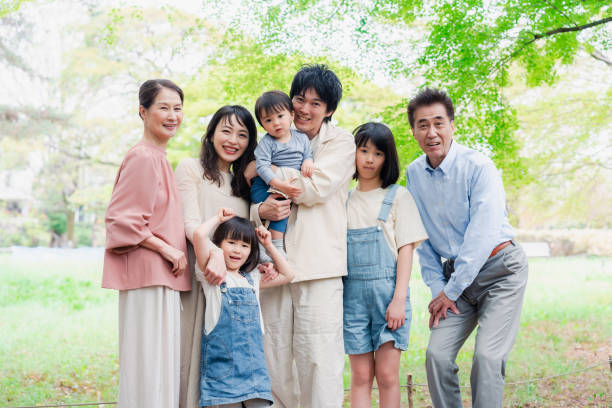 istock A three-generation family living happily with smiles on their faces 1494443091