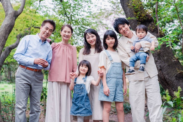 istock A three-generation family living happily with smiles on their faces 1494443099