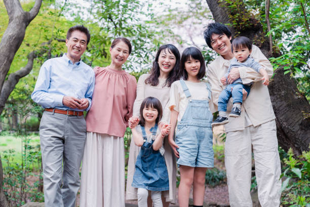 istock A three-generation family living happily with smiles on their faces 1494443101