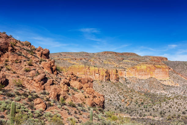 istock Fallen boulders on desert hillsides 1494449839