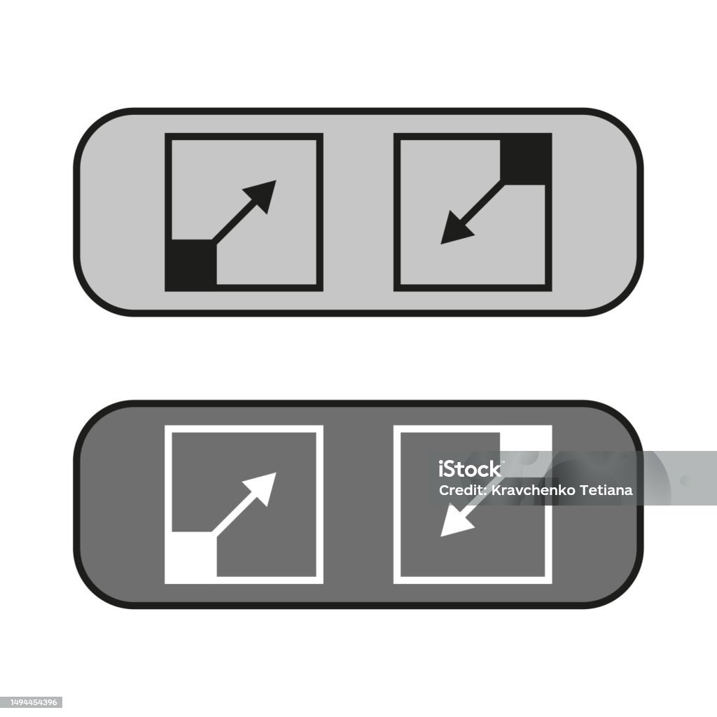 Enlarge Reduction In Size Increase Decrease Inward Outward Concepts ...