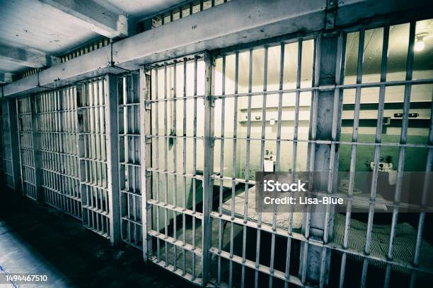 Prison Cell Stock Photo - Download Image Now - Prison, Prison Cell, Prison Bars