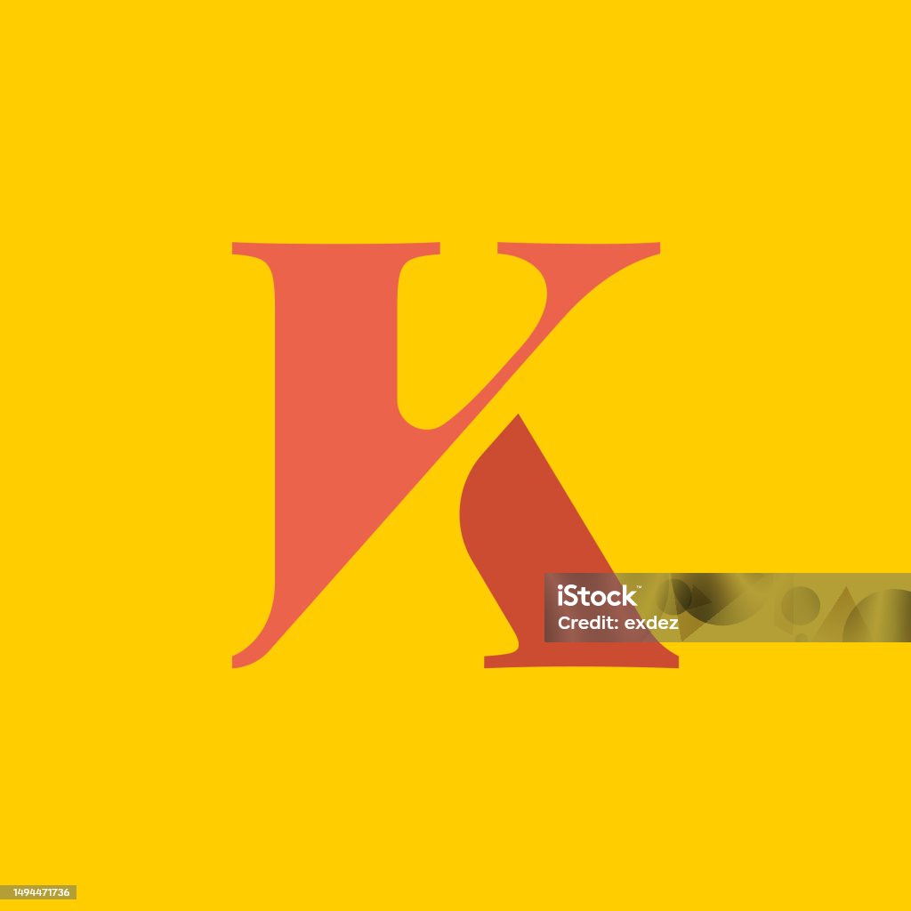 Logo Design With Letter K Stock Illustration Download Image Now logo-design-with-letter-k-stock-illustration-download-image-now