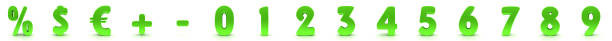 Numbers green numerals 0 1 2 3 4 5 6 7 8 9 percentage sign Euro Dollar symbols € $ plus minus signs price discount sale tag set label kit 3d rendering graphic illustration isolated in white background in high resolution for print and presentation números números verdes 0 1 2 3 4 5 6 7 8 9 signo porcentual símbolos del euro dólar € $ más signos menos precio descuento venta conjunto de etiquetas kit de etiquetas representación 3d ilustración gráfica aislada en fondo blanco en alta resoluci�