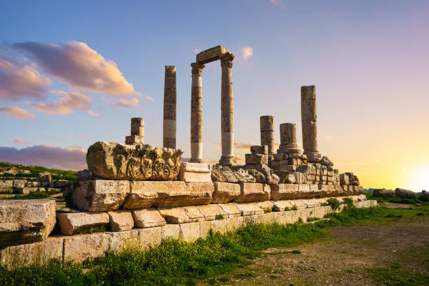 istock Temple of Hercules located on Amman Citadel 1494479058