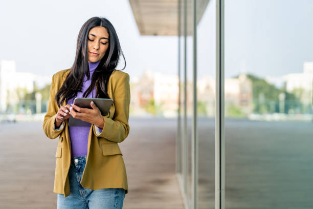 istock Young latin female entrepreneur. 1494483821