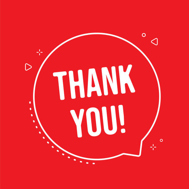 istock Thank You message in speech bubble isolated on background. Gratitude banner design. Ideal for appreciation post, customer service, social media, etc. Vector illustration 1494487053