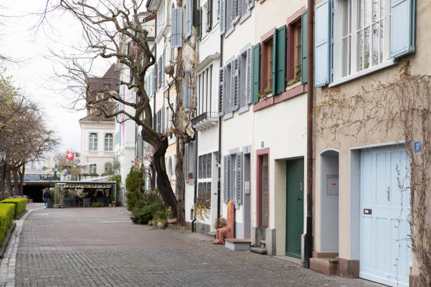 istock Promenade and residential buildings in Basel 1494492410