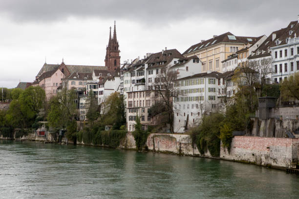 istock Basel cityscape and the River Rhine 1494493396