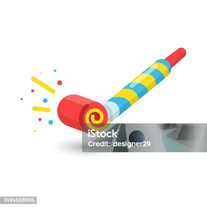 istock Party Blower Icon Vector Design on White Background. 1494508905