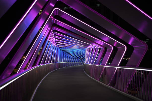 istock A luminous tunnel with a sense of modern technology 1494509040
