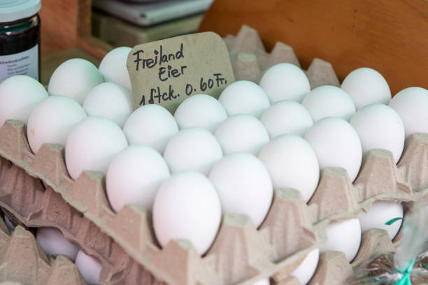 Outdoor market in Basel, Switzerland