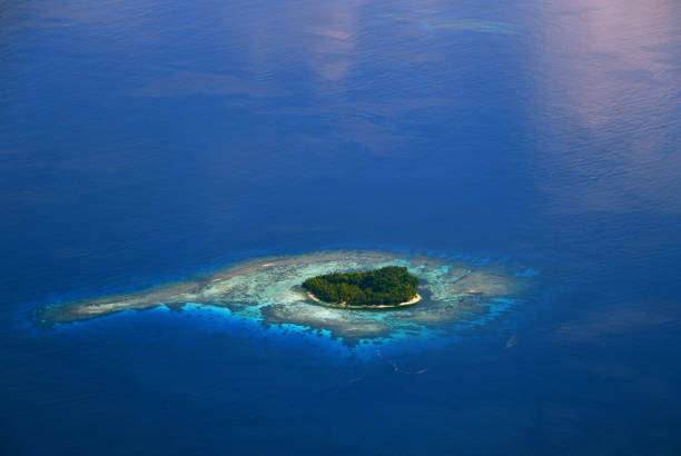 istock Fonow Island from the air, Chuuk State, Micronesia 1494515195