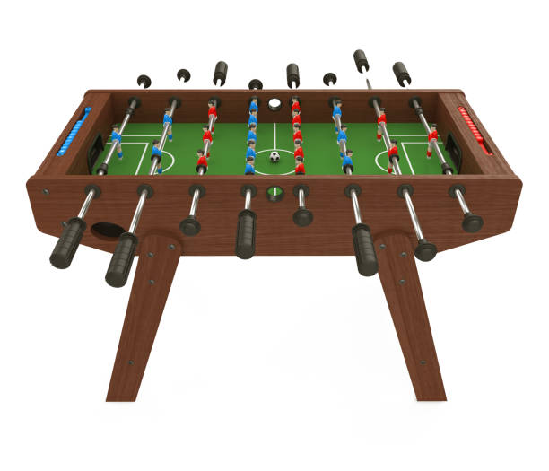 istock Foosball Soccer Table Game Isolated 1494517486