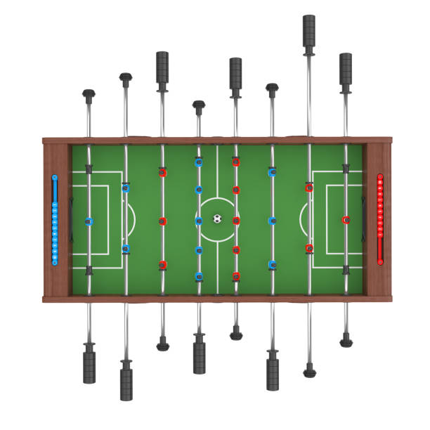 istock Foosball Soccer Table Game Isolated 1494517560