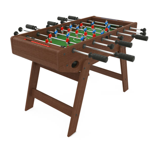 istock Foosball Soccer Table Game Isolated 1494517619
