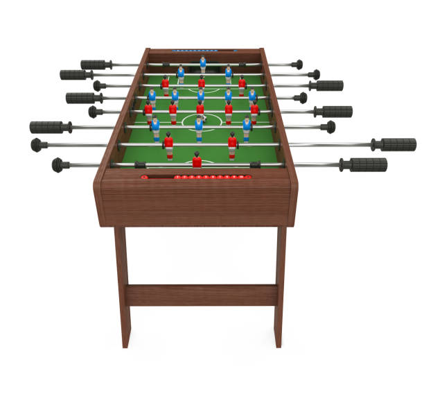 istock Foosball Soccer Table Game Isolated 1494517671