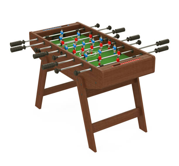 istock Foosball Soccer Table Game Isolated 1494517742