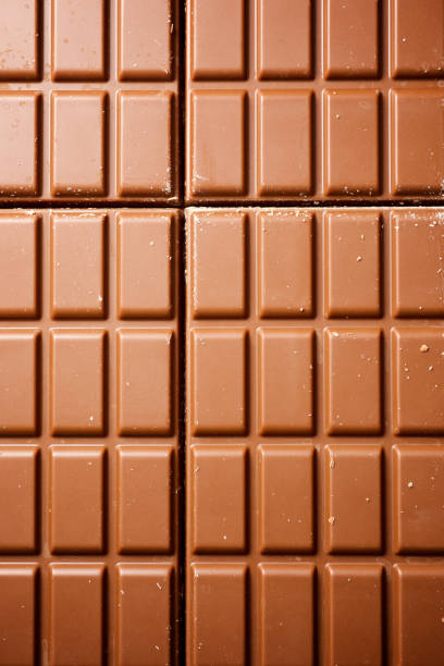 Close up of chocolate bars stock photo