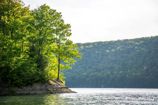 Allegheny national forest information Kinzua point copy space backgrounds vacation destination