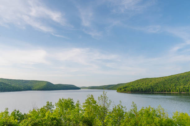Allegheny national forest information Kinzua point copy space backgrounds vacation destination