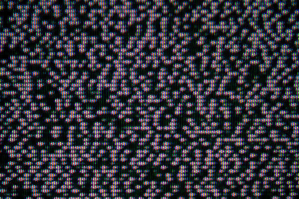 istock Close up of static on a TV display 149453468