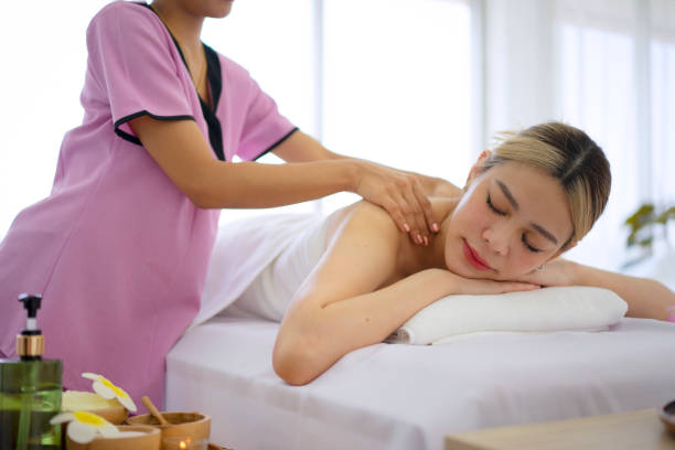 istock Pretty women spend time at resort and spa hotel. 1494538574