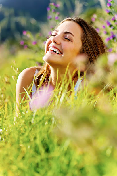 istock happy woman outdoor 149454885