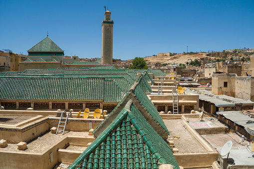 The Great Mosque of DjennA is the largest mud brick or adobe building in the world and is considered to be the greatest achievement of the Sudano-Sahelian architectural style.Lightbox: Mosques: