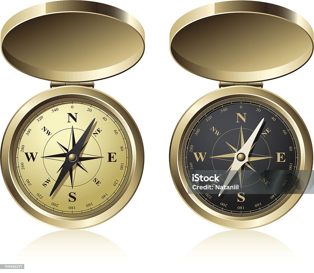 Compasses Picters Compasses Stock Illustration - Download Image Now - Adventure, Compass ...