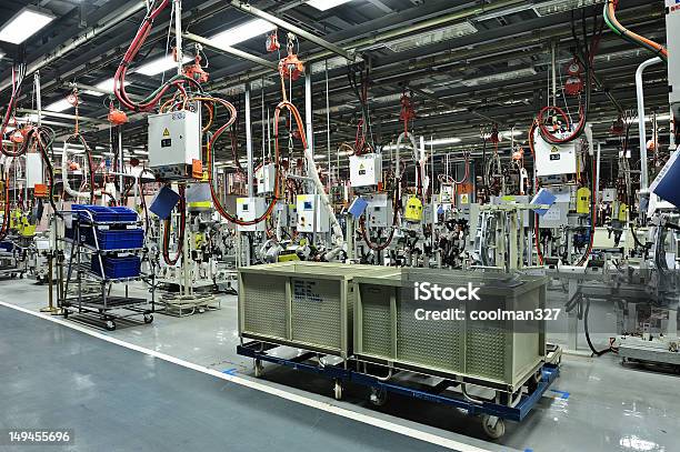 Welding Workshop Stock Photo - Download Image Now - Car Plant, Steel, Automobile Industry
