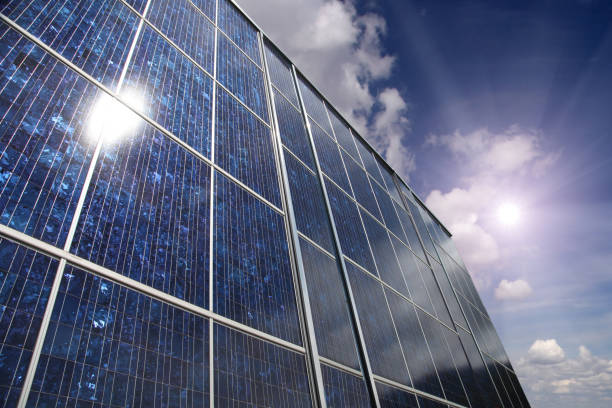 istock Solar panels renewable energy sustainable resources 1494560002