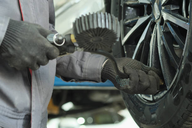 istock Maintenance at a car service station. 1494563672