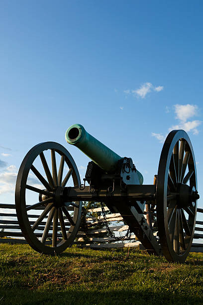 istock Civil war cannon at Gettysburg National Park 149456500