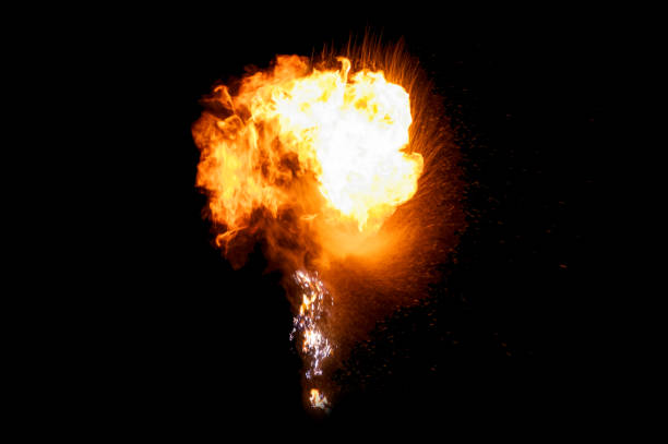 istock pile of flames on a black background 1494569700