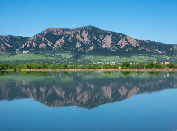 istock Green Mountain, south Boulder and the Flatirons, Boulder, Colorado reflected in a lake in springtime. 1494575439