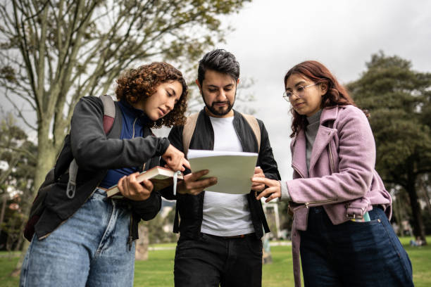 istock Student friends talking outdoors 1494580715