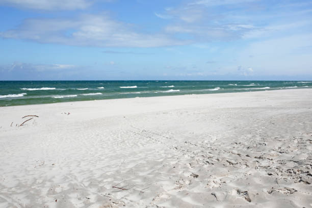 istock beach in Stilo with white sand, Baltic sea, Poland 1494582816