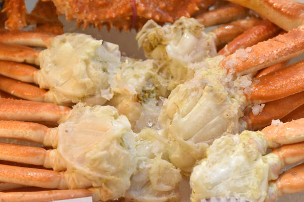 istock Crab is a famous seafood on ice 1494584889