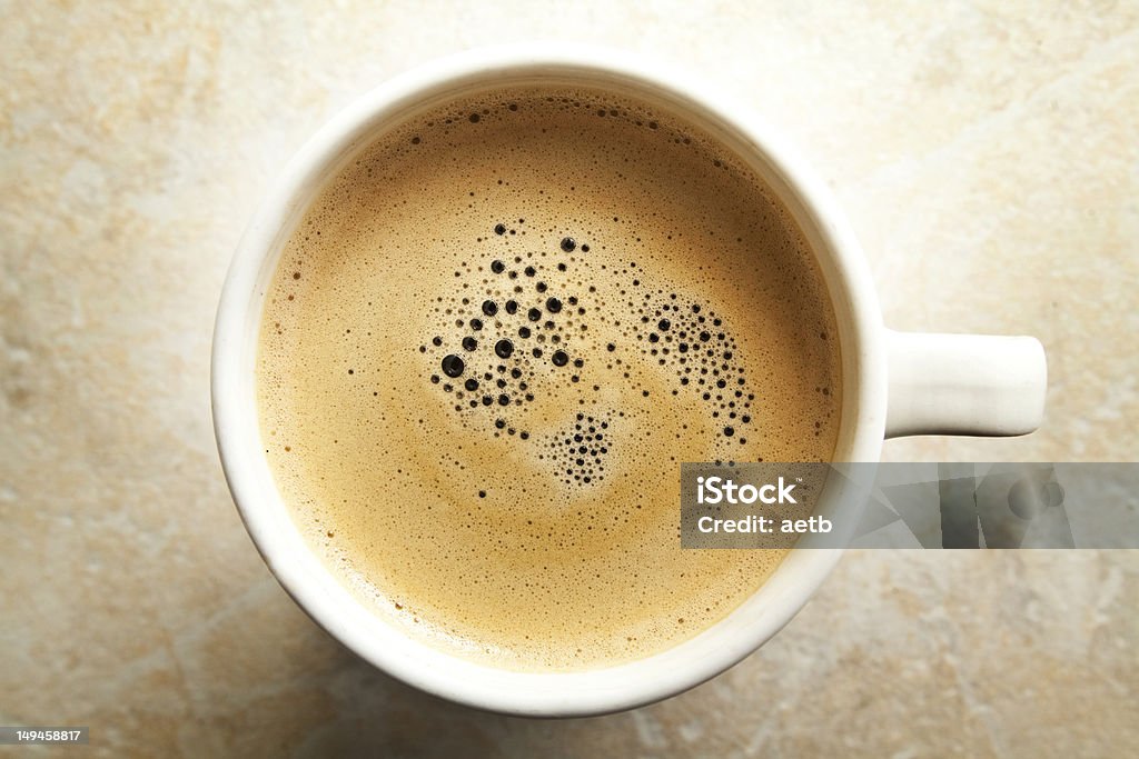 Close-up di caffè - Foto stock royalty-free di Beige