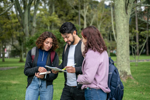istock Student friends talking outdoors 1494588755
