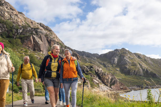 istock Walking With Mother and Friends 1494589921