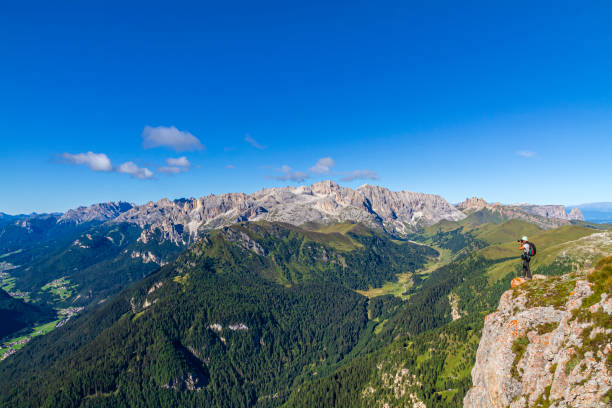 istock Panorama from the Col Rodella in the Dolomites, Italy 1494592740