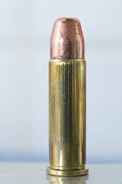 istock .38 Special round nose FMJ cartridge 149459331