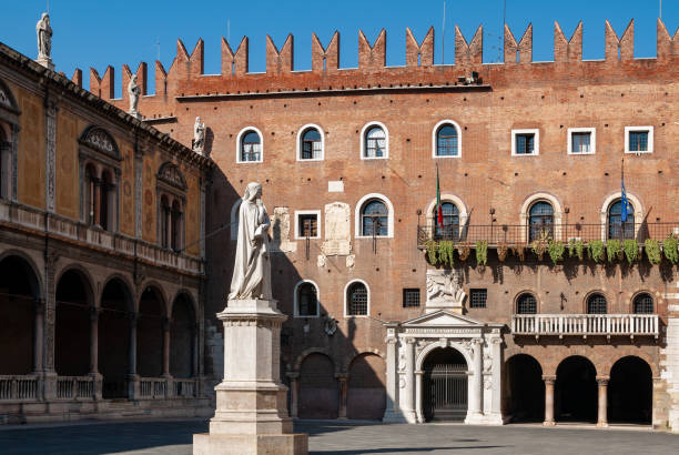 istock Piazza Dante in Verona, Italy 1494595544