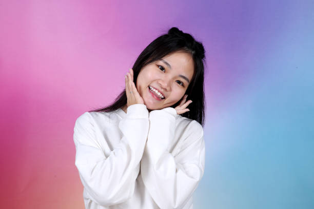 istock Asian Young Woman Studio Portrait 1494602411