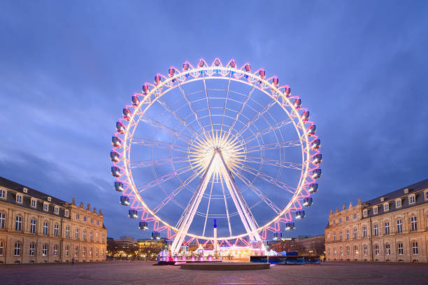istock A Ferris Wheel illuminates the Night Stuttgart Germany 1494613195