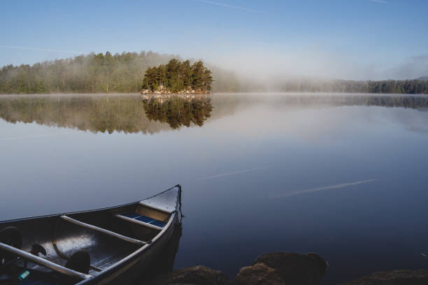 istock Canoe at the lake in Sweden 1494622958