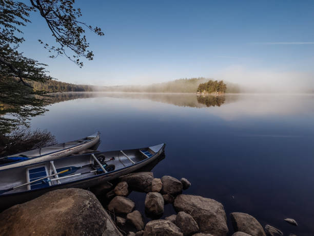 istock Canoe at the lake in Sweden 1494622992